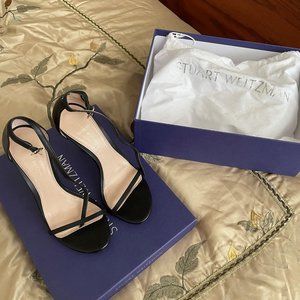 STUART WEITZMAN NUDISTSONG SANDAL HEELS (115MM)